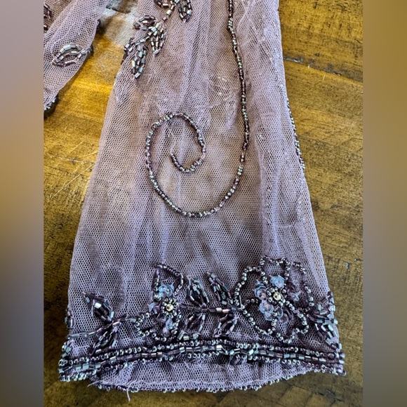 Pisarro Nights‎ Beaded Bolero Shrug Evening Jacket Size 12 NWT Mother of Bride - Picture 6 of 7